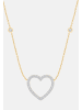 Ethische Diamanten Halskette aus 375 Gelbgold mit Lab Grown Diamant