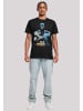 F4NT4STIC T-Shirt Batman Close Up in schwarz
