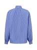 Rich & Royal Bluse in blau weiß