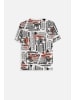 Coccodrillo T-Shirt mit kurzen Ärmeln in weiß