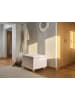 Beliani Pouf FERNDALE in Beige - (W) 60 x (H) 46 x (L) 60 cm