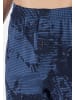 Schiesser Boxershorts Single Jersey in Dunkelblau / blau
