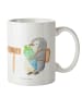 Mr. & Mrs. Panda Tasse Pinguin Schultüte ohne Spruch in Weiß