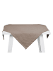 Pichler Mitteldecke Juno 100x100 cm in taupe