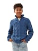 Band of Rascals Strick " Cable " in blau