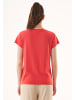 Organication T-Shirt "WOR15218" in Staubrot