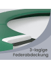 SONGMICS Gartentrampolin Saul in Dunkelgrün - (H)230.1 x Ø183.1 cm