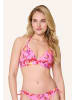 Linga Dore Linga Dore Triangel Bikini top in Tropical fruit