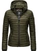 Marikoo Steppjacke Samtpfote in Olive