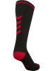 Hummel Hummel High Indoor Socken Elite Multisport Erwachsene Schnelltrocknend in BLACK/RED