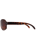 styleBREAKER Sonnenbrille in Braun Demi / Braun Verlauf