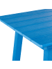 Beliani Stehtisch ADIRONDACK in Blau - (W) 59 x (H) 103 x (L) 60 cm