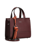 PICARD Levante - Schultertasche 21 cm (schwarz) in bordeaux