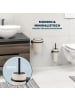 bremermann WC-Garnitur SAVONA Softtouch ca. 10 x 36,5 cm (Ø/H)