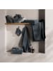 REDBEST Frottier, Jacquard Duschtuch 2er-Pack Palmdale in anthrazit
