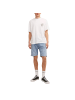 Jack Jones Hellblau Baumwolle Bermudashorts