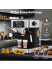 COSTWAY Espressomaschine 20 Bar 1200W in Silber