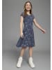 Kidsworld Jerseykleid in marine gemustert