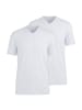 OLYMP  T-Shirt 2er Pack in Weiß