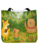 Mr. & Mrs. Panda Tasche Waldtiere Aloha Design ohne Spruch in Weiß