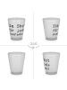 Mr. & Mrs. Panda Schnapsglas Spruch Schnapsglas Ausrede mit Spruch in Transparent