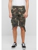 Brandit Cargo Shorts in olive camo