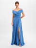 Marie Lund Abendkleid in blau - 0001