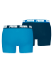 Puma Boxershort 2er Pack in Hellblau