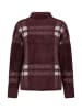 Zero  Strickpullover mit Muster in Brown/Beige