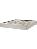 Beliani Doppelbett DINAN in Grau - (W) 189 x (H) 31 x (L) 214 cm