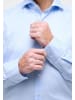 Eterna Soft Luxury Shirt Twill Langarm in Blau
