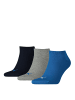 Puma Socken 3er Pack in Blau/Grau