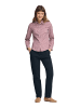 Polo Club Langarmshirt in Burgundisch