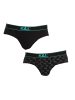 Kisses and Love 2er-Set: Slip in Black