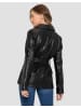 Threadbare Kunstlederjacke Brook in Black
