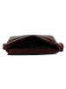Leonhard Heyden Cambridge Messenger Leder 38 cm Laptopfach rotbraun