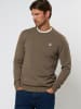 VINSON Pullover Julian in Brown Melange