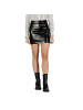 JACQUELINE de YONG Schwarz Polyester Minirock