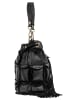 Samantha Look Handtasche echt Leder in schwarz