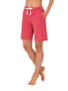 NORMANN Pyjama Bermuda kurze Hose Mix & Match in rot