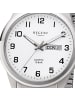 Regent Analog-Armbanduhr Regent Titan-Uhren silber groß (ca. 40mm)