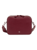 DuDu Caroline Umhängetasche Leder 24 cm in burgundy