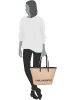 Karl Lagerfeld Shopper K/Essential Raffia 241W in Natural