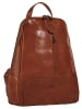 piké Rucksack echt Leder in braun