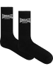Lonsdale Socke "Gilbert Unisex Sportsocken 6Er-Pack" in Schwarz