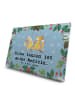 Mr. & Mrs. Panda Adventskalender Füchse Salsa tanzen mit Spruch in Eisblau