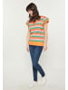 usha BLUE LABEL Women Sweater in multicolour orange
