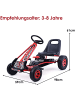 COSTWAY Gokart ab 3 Jahren in Rot