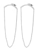 Adeliás Damen Ohrringe aus Edelstahl in silber