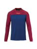 Kempa Longsleeve PRIME LANGARMSHIRT in deep blau/deep rot